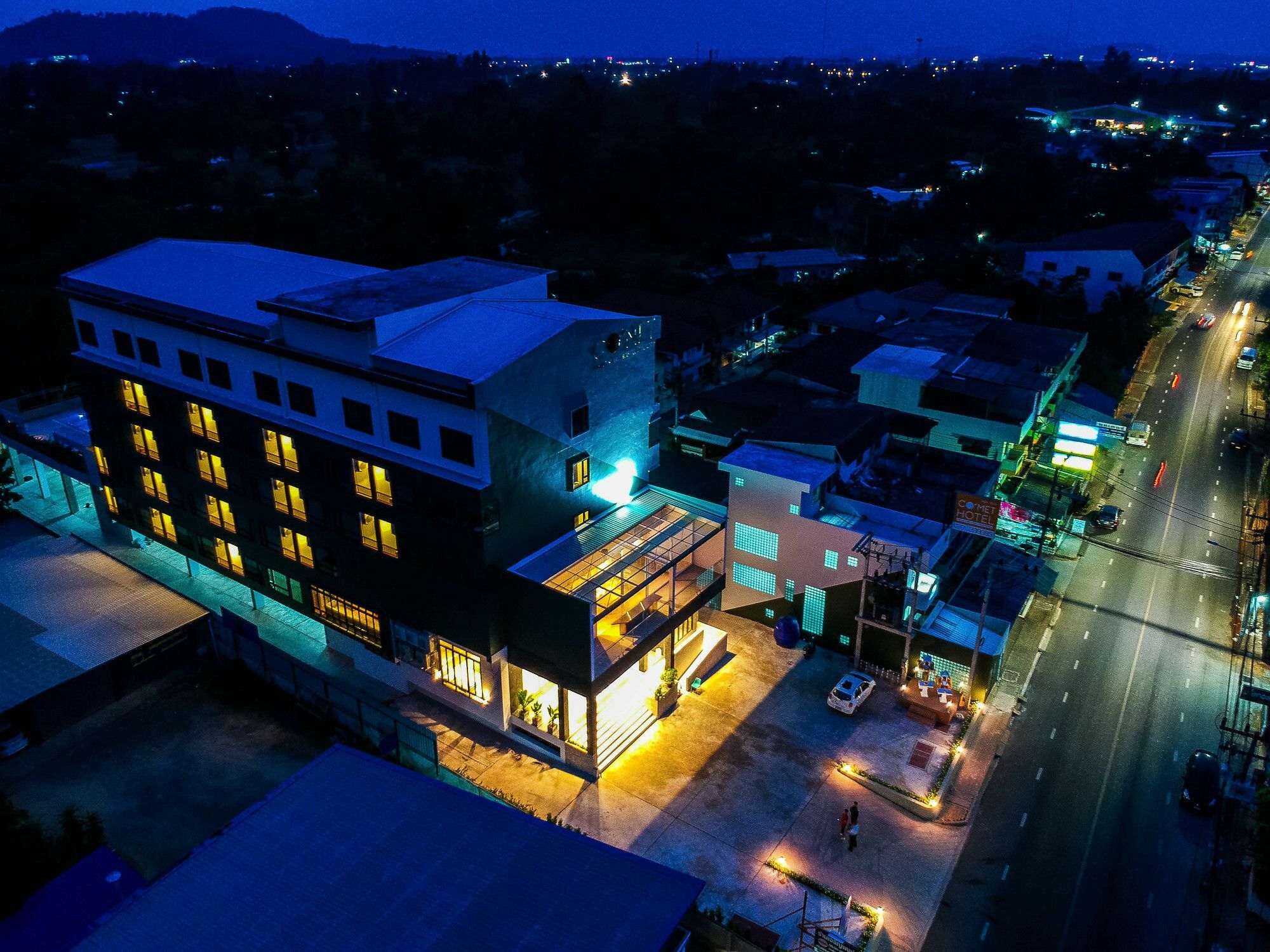 Comet Hotel Surat Thani Exteriér fotografie